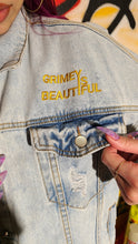 Load image into Gallery viewer, &quot;CRIMINALSONLY&quot; 1 OF 1 DENIM JACKET